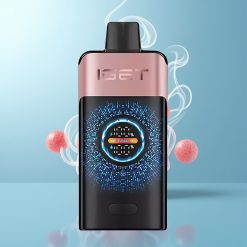 Schweiz Großhandel IGET ONE 12000 Züge Chupa Chups Erdbeere PCTG+ALU+PC 2700mAh 0.6 Ohm Dual Mesh Coil Großes Gebogenes Farbdisplay