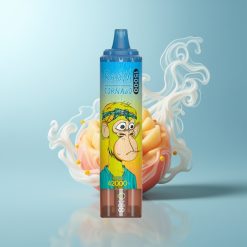 Schweiz Großhandel RandM Fumot Tornado 15000 Puffs Pfirsich Mango 25ml 850mAh Mesh Coil Typ-C LCD