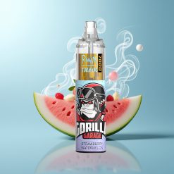 Schweiz Großhandel RandM Fumot Tornado 7000 Erdbeer-Wassermelone 14ML Mesh Coil Typ-C RGB Luftstromregelung