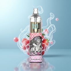 Schweiz Großhandel RandM Fumot Tornado 7000 Züge Erdbeer-Eis 14ML Mesh Typ-C RGB Luftregelung