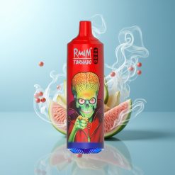 Schweiz Großhandel RandM Fumot Tornado 9000 Puffs Lush Eis 850 mAh 18 mL Mesh RGB 54 Sorten