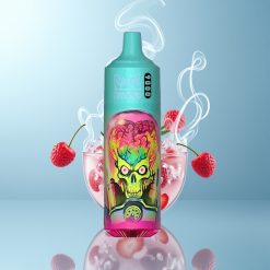 Schweiz Großhandel RandM Fumot Tornado 9000 Züge Erdbeere Himbeere Kirsche Eis 850 mAh 18 mL Mesh RGB 54 Sorten
