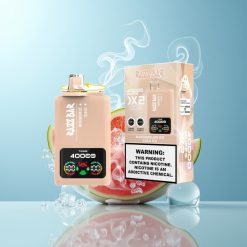 Schweiz Großhandel Razz Bar 40000 Züge Wassermelone Eis - Cola Eis Power Bildschirmanzeige 1.0Ohm 2 Mesh Coil 650 Mah Batterie Typ-C Port 2% 5% Nikotin