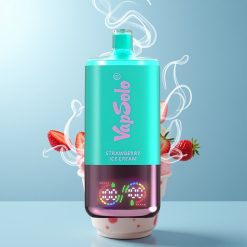 Schweiz Großhandel VapSolo Triple 30000 Puffs Erdbeer-Eiscreme 40ml 20mg/ml Typ-C