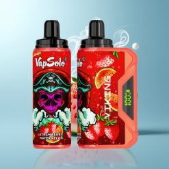 Schweiz Großhandel VapSolo VIKING 12000 Puffs Erdbeere Wassermelone 22ml Typ-C LED