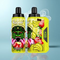 Schweiz Großhandel VapSolo VIKING 12000 Züge Erdbeere Banane 22ml Typ-C LED 20/50 mg/ml