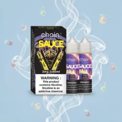 Schweiz Großhandel+Sauce+Chain Vapez+2x60ml+Himbeere | Zitrone+0/3/6mg 70VG/30PG