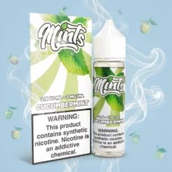 Schweiz Großhandel+Mints Vape Co.+Mints+120ml+Gurke-Minze+Synthetik-Nikotin+70/30